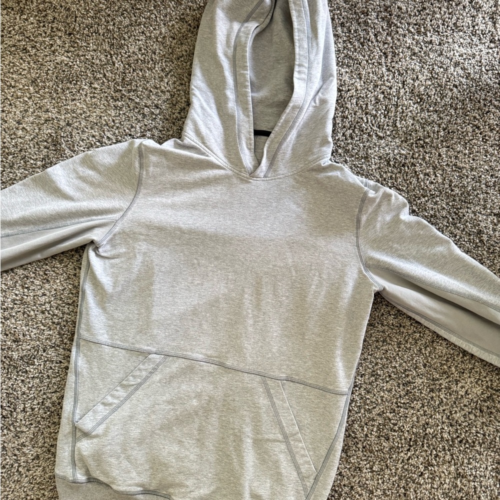Lululemon Gray Hoodie with Front Pocket